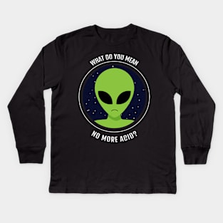 ACID Alien Kids Long Sleeve T-Shirt